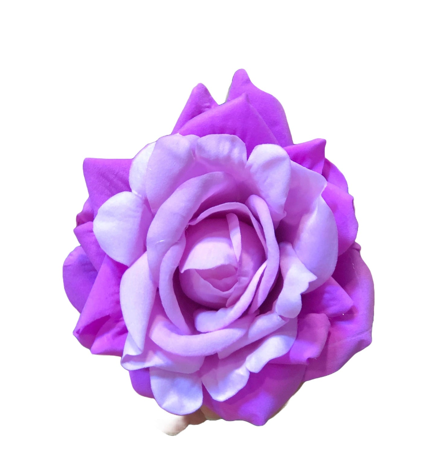 32"-Large Bloom Elegant Rose Stem-2 Flowers 1 Bud