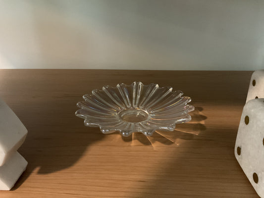 Vintage Depression Glass Candy Dish