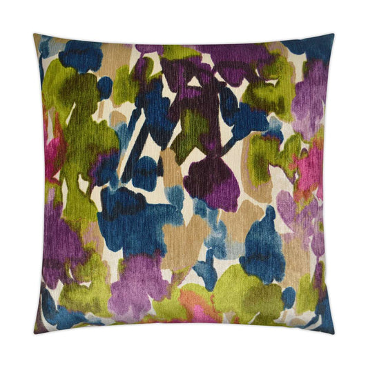 Aquarelle - Multi Colored Pillow
