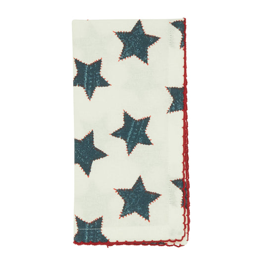 Whipstitch Stars Napkin